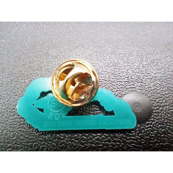 2015 Kentucky Derby Festival Pegasus Pin Collectible Lapel Pin Teal & Red Design - Picture 9 of 13